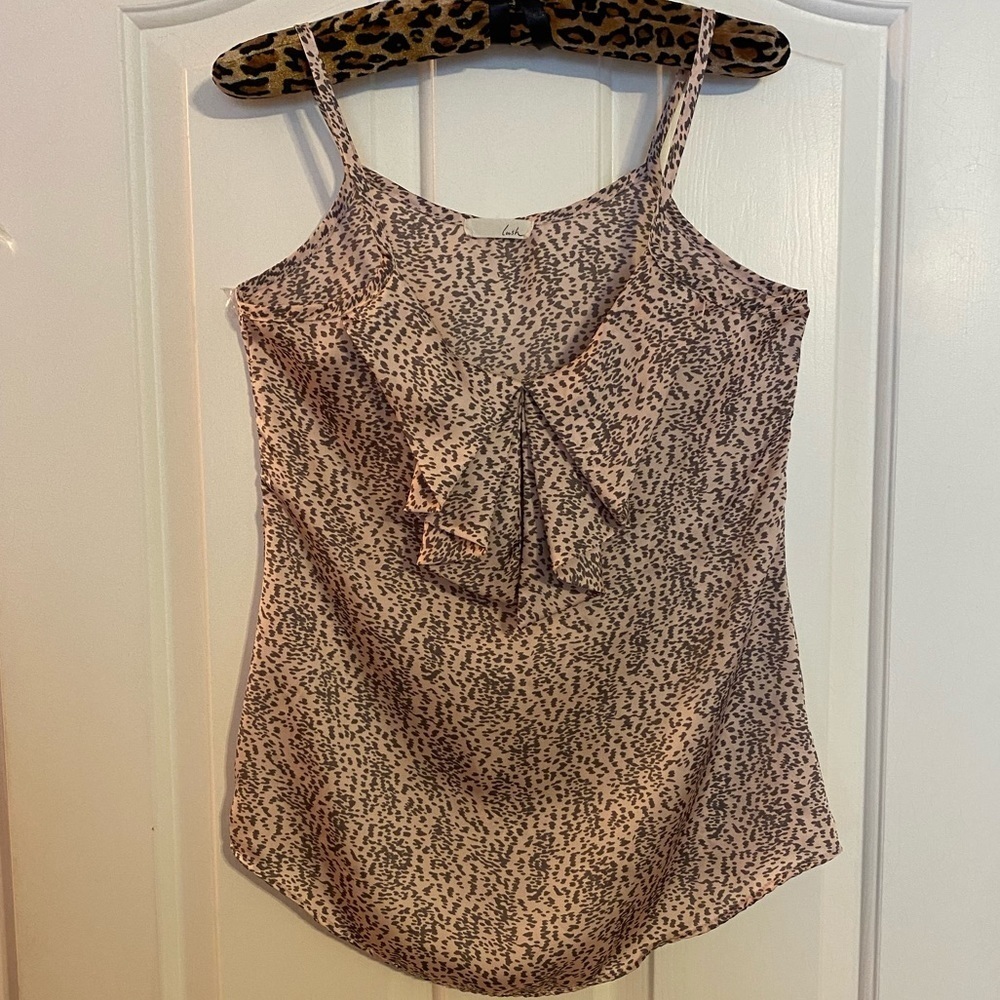 “LUSH” Neckline Ruffle Tank